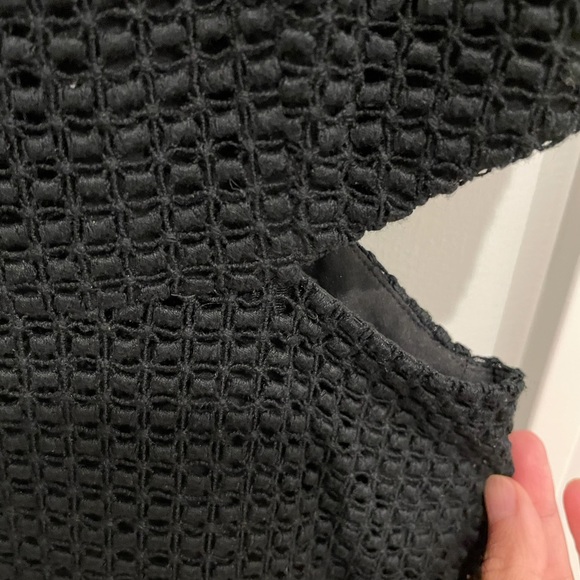 Club Monaco Cut Out Little Black Dress Sz 0 - Picture 4 of 9